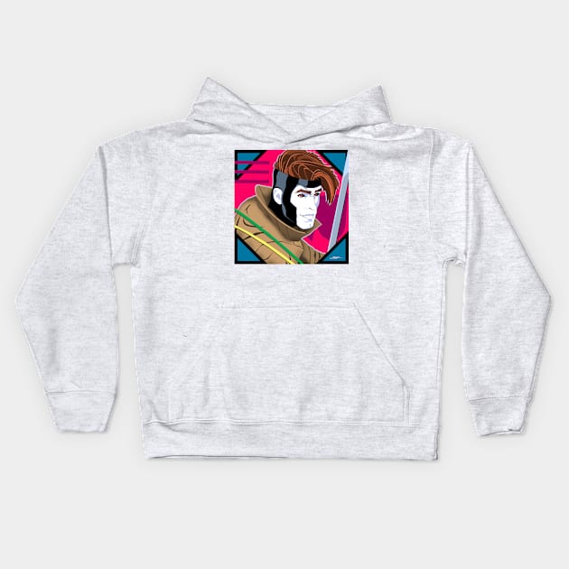 Gambit Inspired by Nagel Kids Hoodie by The iMiJ Factory